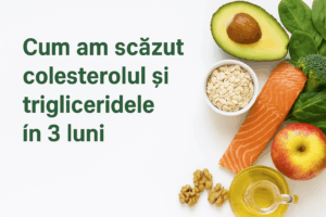 Cum am scazut colesterolul si trigliceridele in 3 luni!